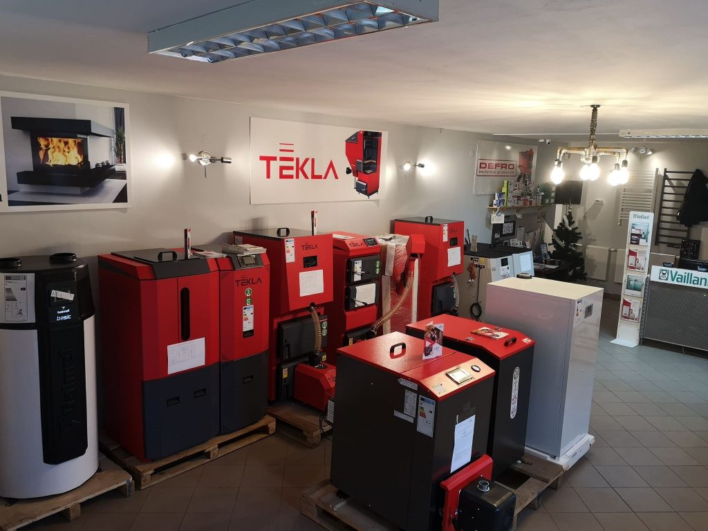 Sprzedaż pieców Tekla
